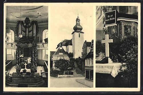 Ansichtskarte daaden sieg - daaden, /sieg