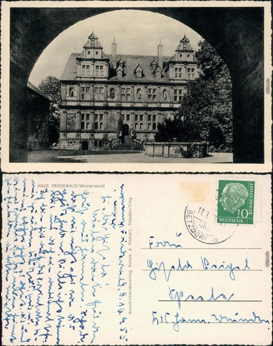 Ansichtskarte friedewald - ansichtskarte,