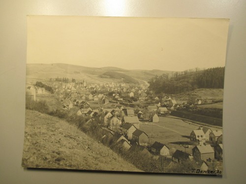 1930 altes großes foto - foto, daaden
