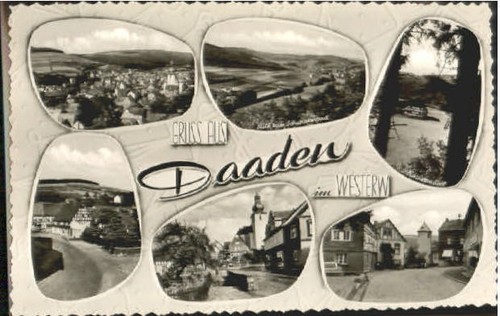 Daaden ungelaufen 1955 - daaden, ca.