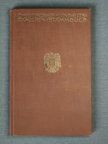 Einheits familienstammbuch - dt.einheits,