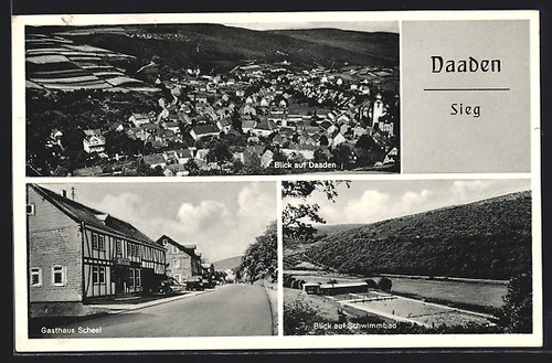 Daaden sieg ortsansicht - sieg,,