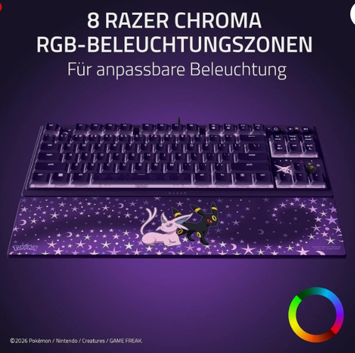 Pokémon gaming tastatur razer - gaming,