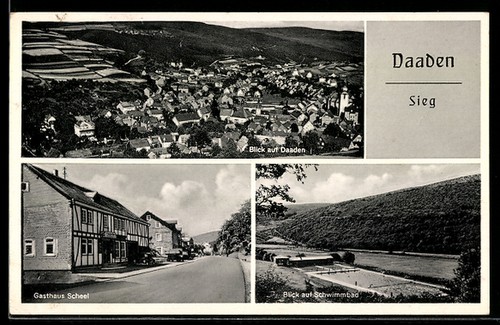 Daaden sieg ortsansicht - /,