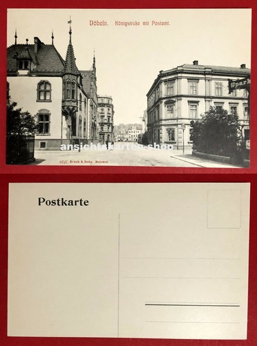 Döbeln 1910 blick - ak, in