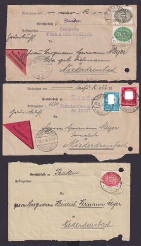 Deutsches reich dienst - 3,