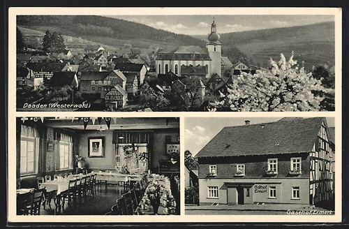 Daaden westerwald gasthof - ak,