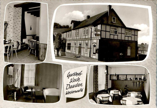 Gruss aus daaden kreis - ak,